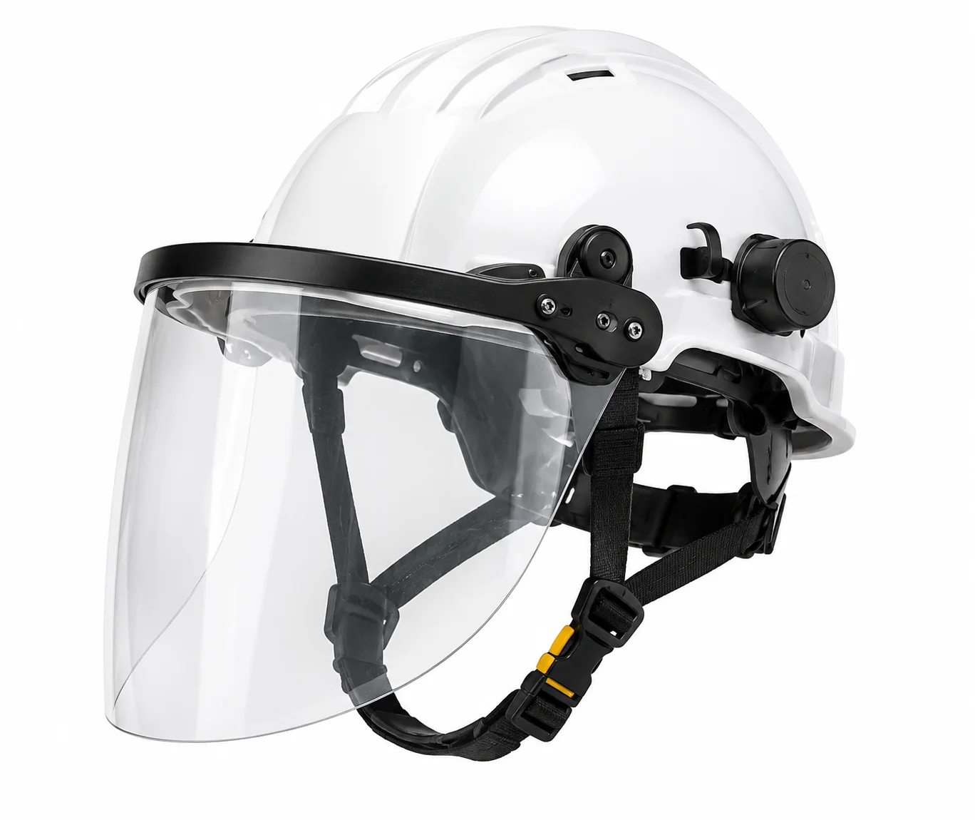 Casque forestier avec visière